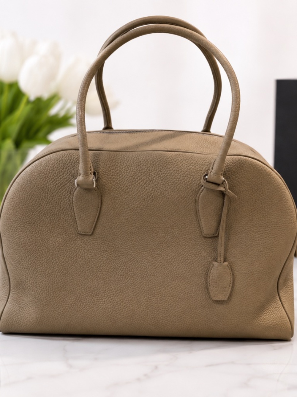 The Row India 12.00 Smoked Taupe Bag Excellent Condition